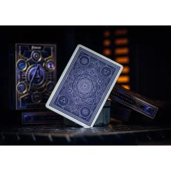Discount Baraja de cartas Avengers Infinity Saga Blue Version Superhéroes Marvel|Coleccionismo Marvel