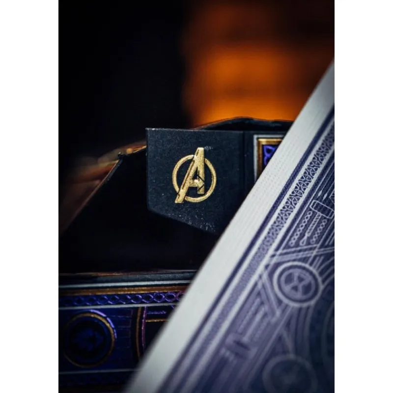 Discount Baraja de cartas Avengers Infinity Saga Blue Version Superhéroes Marvel|Coleccionismo Marvel