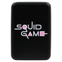 Paladone Products El Juego Del Calamar|Regalos De Otras Series^Baraja de Naipes El Juego del Calamar en caja metálica