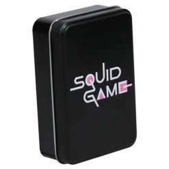 Paladone Products El Juego Del Calamar|Regalos De Otras Series^Baraja de Naipes El Juego del Calamar en caja metálica
