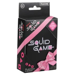 Paladone Products El Juego Del Calamar|Regalos De Otras Series^Baraja de Naipes El Juego del Calamar en caja metálica