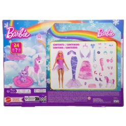 Mattel Juguetes, Figuras Y Más Regalos Para Peques^Barbie Calendario de Adviento con Muñeca Fantasy