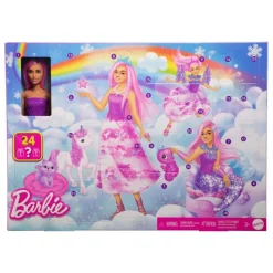 Mattel Juguetes, Figuras Y Más Regalos Para Peques^Barbie Calendario de Adviento con Muñeca Fantasy