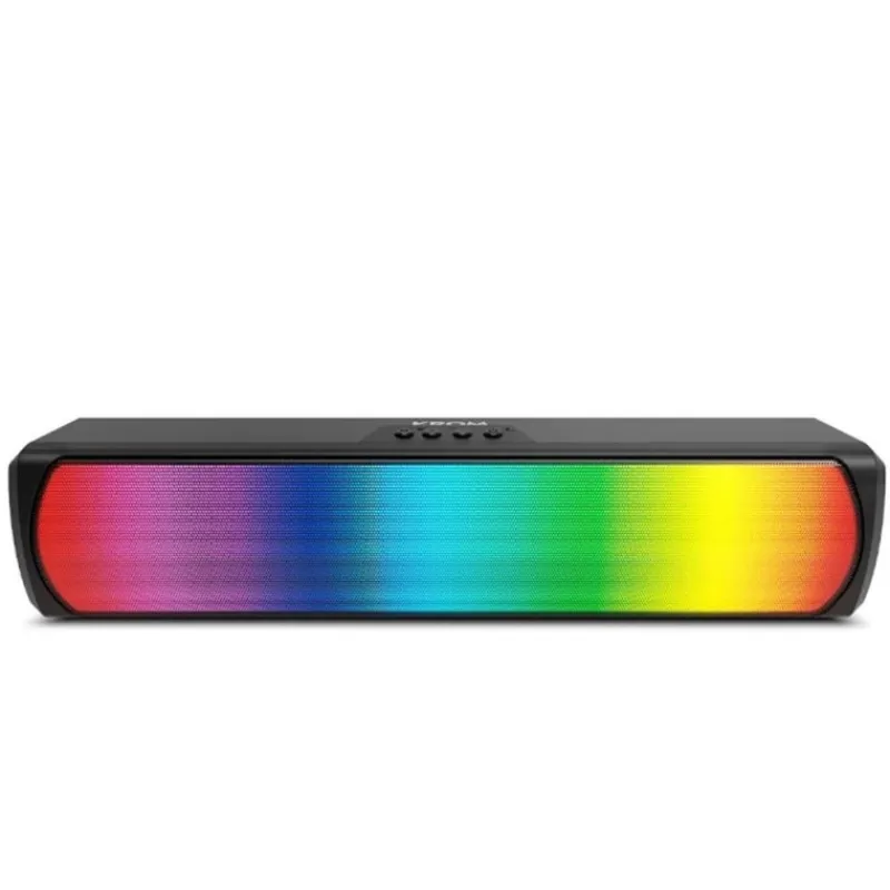 Krom Descuentos Gaming|Gaming De Colores^Barra de Sonido Bluetooth K-Pop RGB