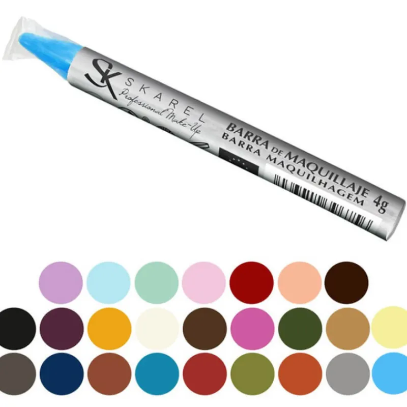 Disfrazzes Maquillaje Para Disfraces^Barra maquillaje de 8x75 mm. en varios colores