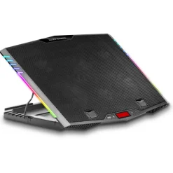 Mars Gaming Regalos Y Coleccionismo Para Gamers - Cosas De Videojuegos Míticos|Otros Periféricos Gaming^Base Refrigeradora PC MNBC5 17.3" 6 Ventiladores