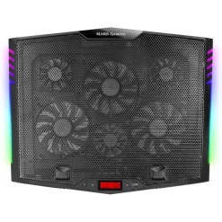 Mars Gaming Regalos Y Coleccionismo Para Gamers - Cosas De Videojuegos Míticos|Otros Periféricos Gaming^Base Refrigeradora PC MNBC5 17.3" 6 Ventiladores