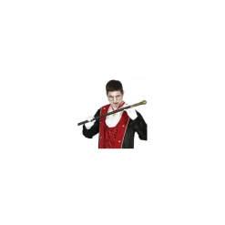 Disfrazzes Disfraces Unisex|Accesorios Halloween Y Terror ^Bastón Lord con empuñadura dorada de 80 cm