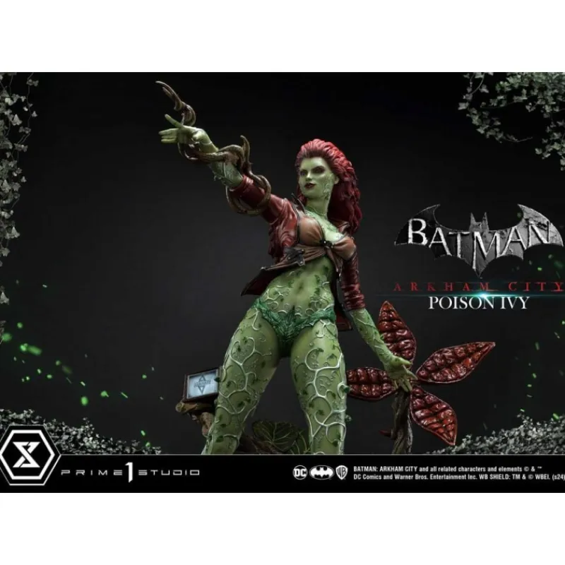 Prime 1 Studio Regalos De Superhéroes Dc|Figuras Dc^Batman: Arkham City Estatua Poison Ivy 80 cm