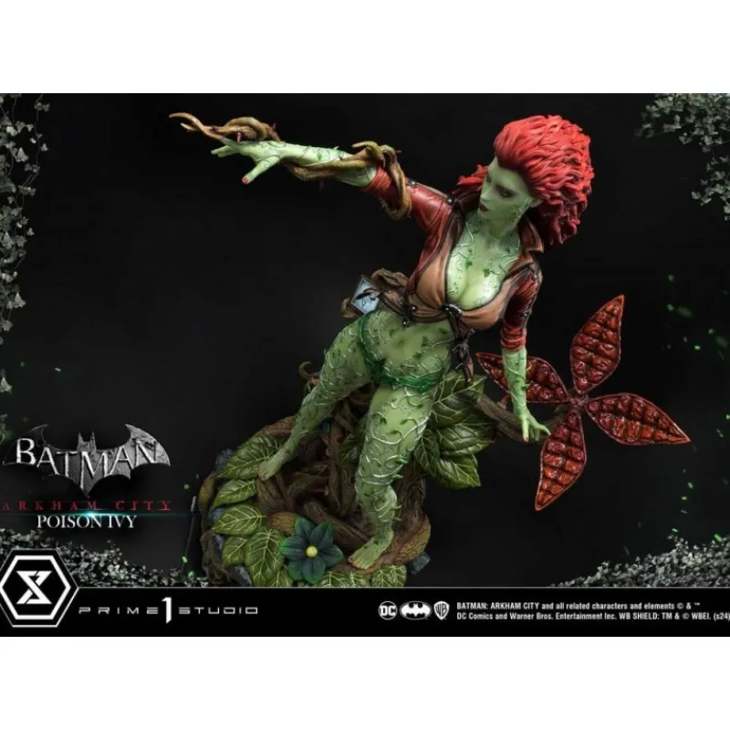 Prime 1 Studio Regalos De Superhéroes Dc|Figuras Dc^Batman: Arkham City Estatua Poison Ivy 80 cm