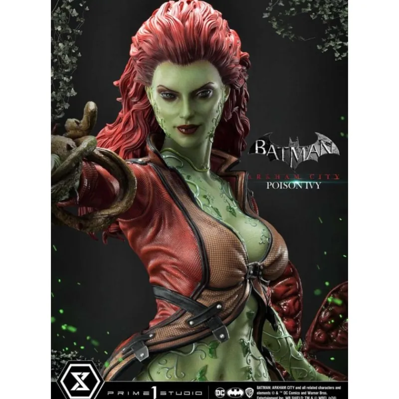 Prime 1 Studio Regalos De Superhéroes Dc|Figuras Dc^Batman: Arkham City Estatua Poison Ivy 80 cm