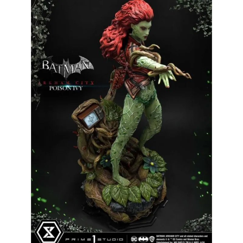 Prime 1 Studio Regalos De Superhéroes Dc|Figuras Dc^Batman: Arkham City Estatua Poison Ivy 80 cm