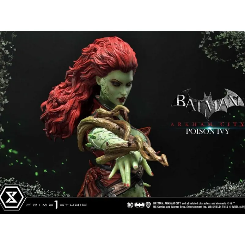 Prime 1 Studio Regalos De Superhéroes Dc|Figuras Dc^Batman: Arkham City Estatua Poison Ivy 80 cm