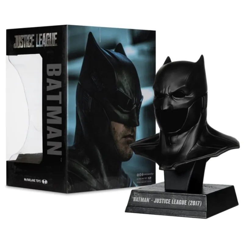McFarlane Toys Regalos De Superhéroes Dc|Figuras Dc^Batman DC Direct Mini Réplica Máscara 1/3 Justice League 19 cm