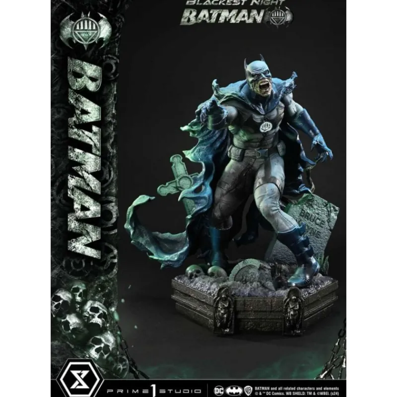 Prime 1 Studio Regalos De Superhéroes Dc|Figuras Dc^Batman Estatua Premium Masterline Series Blackest Night 45 cm
