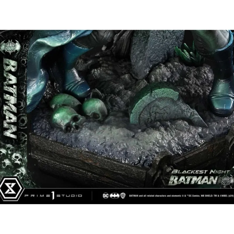Prime 1 Studio Regalos De Superhéroes Dc|Figuras Dc^Batman Estatua Premium Masterline Series Blackest Night 45 cm