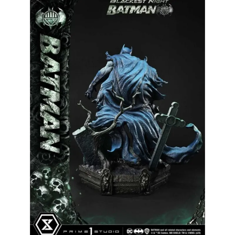 Prime 1 Studio Regalos De Superhéroes Dc|Figuras Dc^Batman Estatua Premium Masterline Series Blackest Night 45 cm