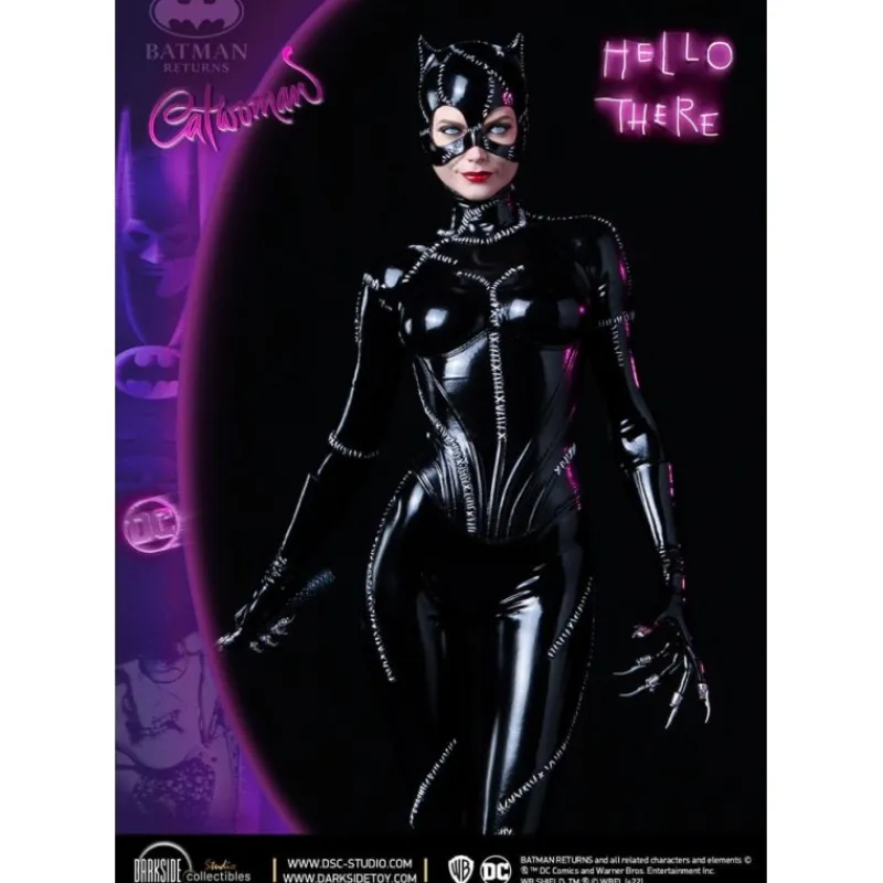 Darkside Collectibles Studio Regalos De Superhéroes Dc|Complementos Dc^Batman Returns Estatua Catwoman 30th Anniversary 54 cm