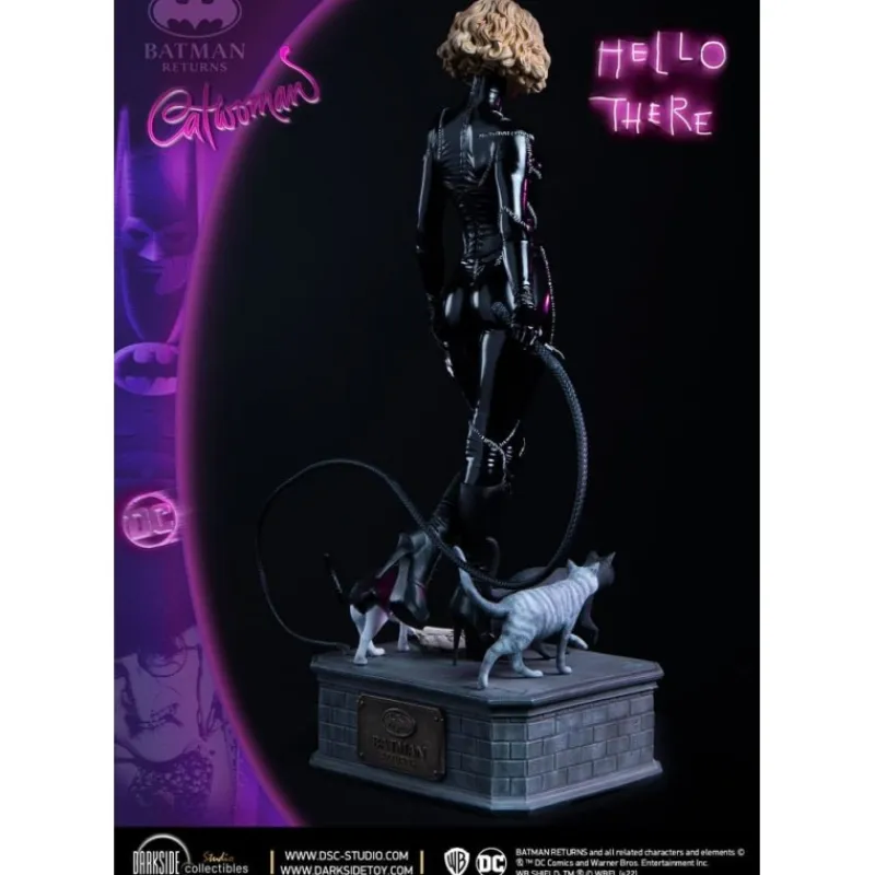 Darkside Collectibles Studio Regalos De Superhéroes Dc|Complementos Dc^Batman Returns Estatua Catwoman 30th Anniversary 54 cm