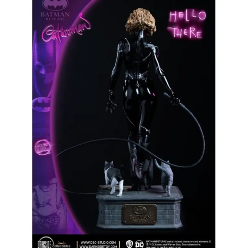 Darkside Collectibles Studio Regalos De Superhéroes Dc|Complementos Dc^Batman Returns Estatua Catwoman 30th Anniversary 54 cm