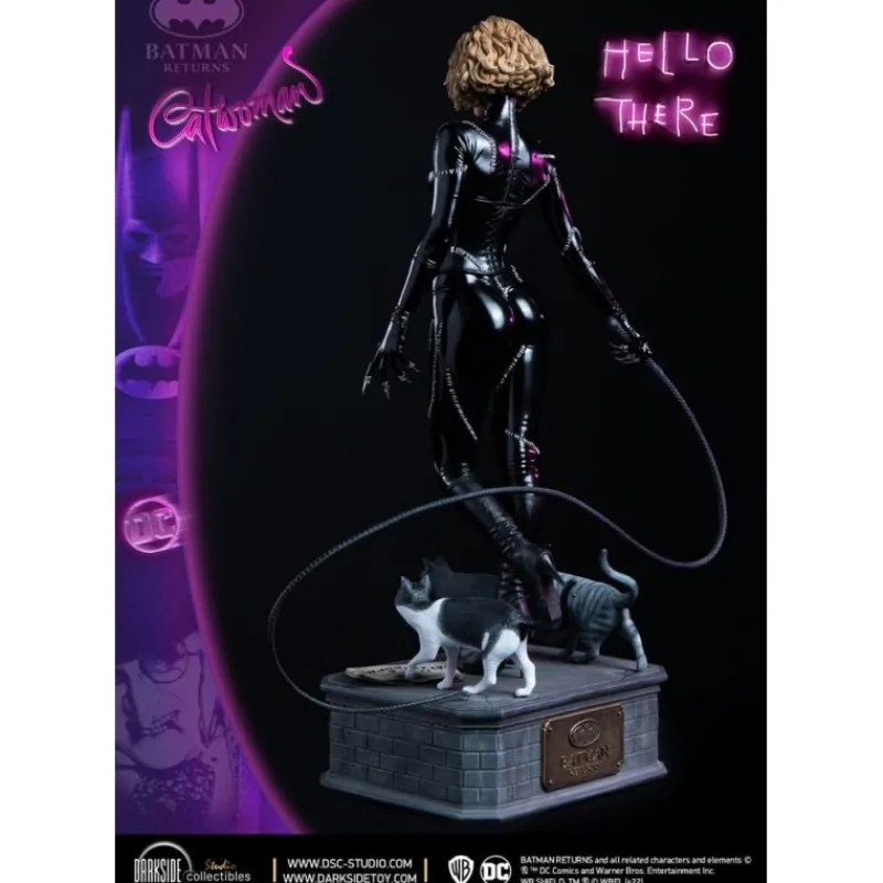 Darkside Collectibles Studio Regalos De Superhéroes Dc|Complementos Dc^Batman Returns Estatua Catwoman 30th Anniversary 54 cm