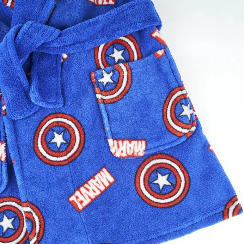 Niños Cerdá Kids Marvel Y Dc Para Niños|Ropa Y Téxtil: Cosas Que Ponerse Para Niños ^Batín Capitán América Marvel