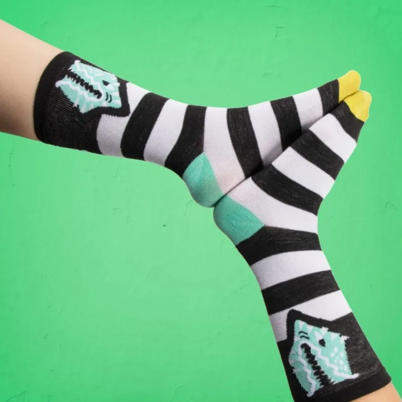 Cinereplicas Beetlejuice^Beetlejuice Pack de 3 Pares de Calcetines - Licencia Oficial