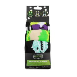 Cinereplicas Beetlejuice^Beetlejuice Pack de 3 Pares de Calcetines - Licencia Oficial
