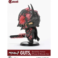 Clearance Berserk Minifigura Cutie1 PVC Guts Berserker Armor Fase 3 Bloody 12 cm Figuras