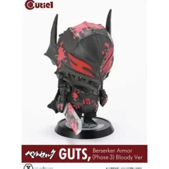 Clearance Berserk Minifigura Cutie1 PVC Guts Berserker Armor Fase 3 Bloody 12 cm Figuras