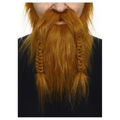 Discount Bigote con Barba castaña Pelucas, Barbas Y Bigotes Disfraces