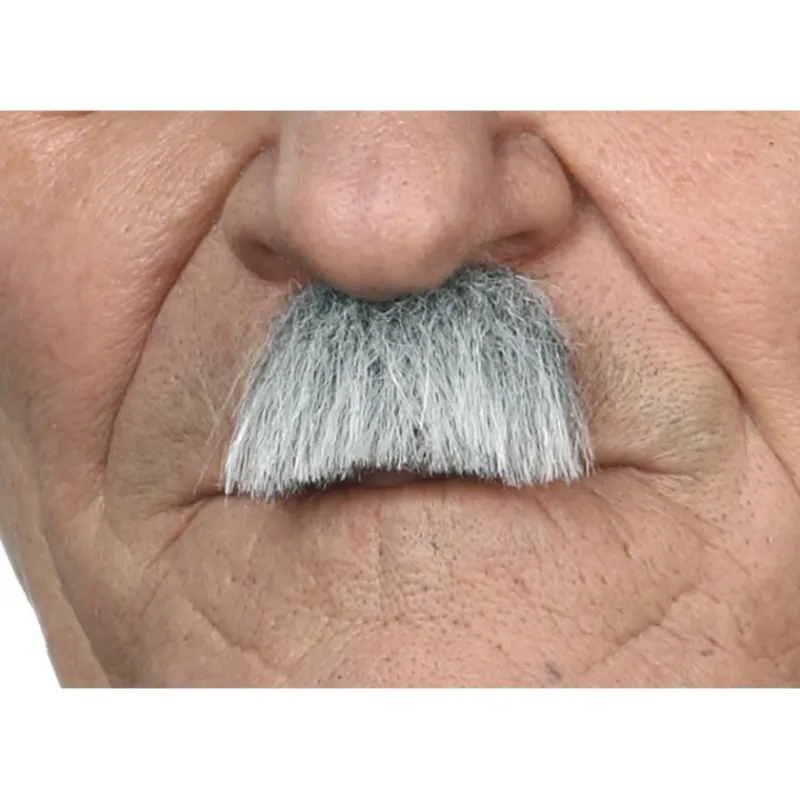 Hot Bigote de Charlot gris Pelucas, Barbas Y Bigotes Disfraces