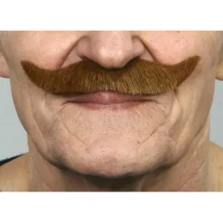 Disfrazzes Pelucas, Barbas Y Bigotes Disfraces^Bigote de Inglés castaño