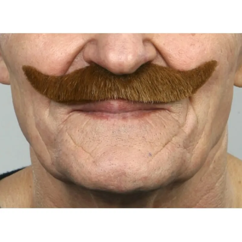 Disfrazzes Pelucas, Barbas Y Bigotes Disfraces^Bigote de Inglés castaño