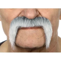 Disfrazzes Pelucas, Barbas Y Bigotes Disfraces^Bigote de Mexicano canoso
