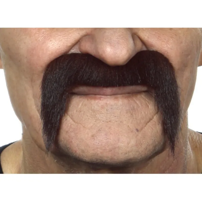 Disfrazzes Pelucas, Barbas Y Bigotes Disfraces^Bigote de Mexicano marrón