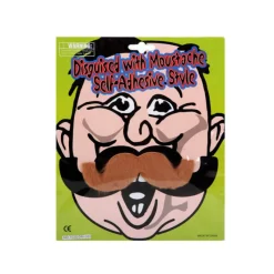 Outlet Bigote flexible rubio de Vikingo Pelucas, Barbas Y Bigotes Disfraces