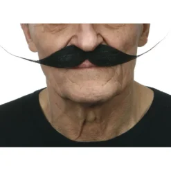 Disfrazzes Pelucas, Barbas Y Bigotes Disfraces^Bigote grande negro