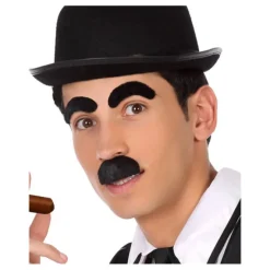Best Bigote y Cejas Actor años 20 Pelucas, Barbas Y Bigotes Disfraces