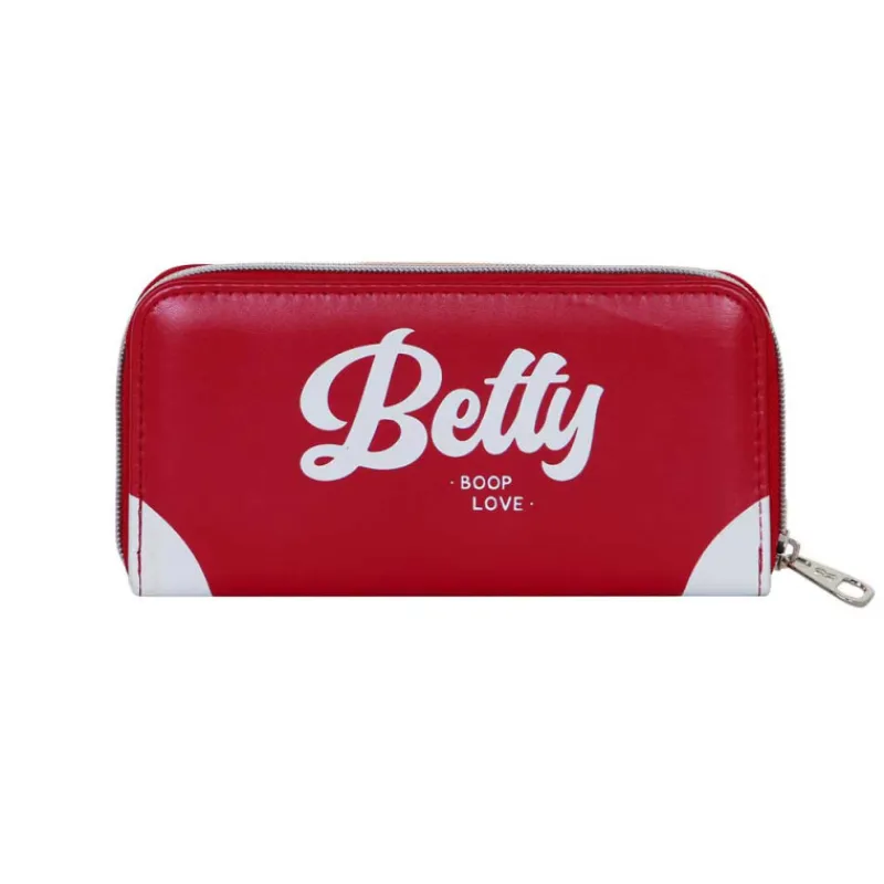 Discount Billetero Essential Burdeos Betty Boop Varsity Regalos De Otras Series