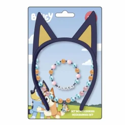 BISUTERIA PACK 3 PIEZAS BLUEY Accesorios Para El Pelo, Gafas De Sol Y Kits De Belleza Infantiles