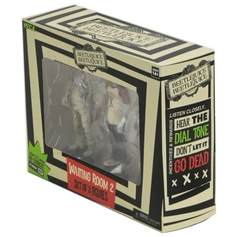 Bitelchús Bitelchús Pack de 3 Figuras Waiting Room 2 - Beetlejuice