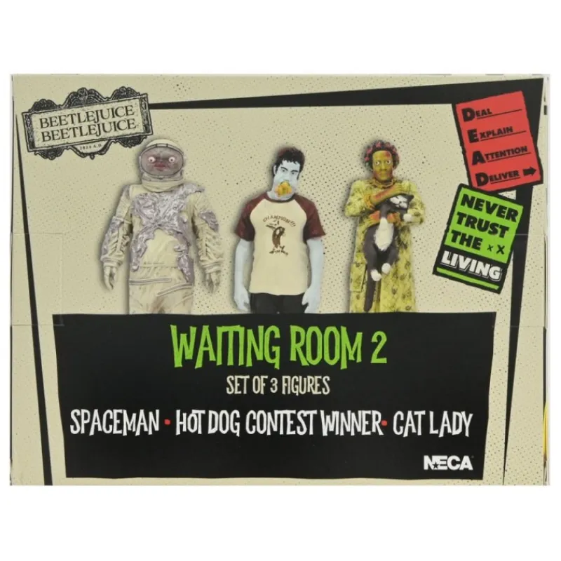 Bitelchús Bitelchús Pack de 3 Figuras Waiting Room 2 - Beetlejuice