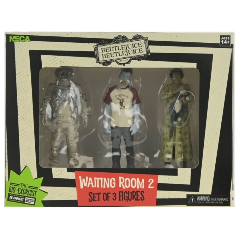 Bitelchús Bitelchús Pack de 3 Figuras Waiting Room 2 - Beetlejuice
