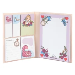 Outlet Bloc de notas Adhesivas Alice In Wonderland Disney Más Regalos De Disney|Películas Y Personajes De Disney ·Alicia Y Cheshire