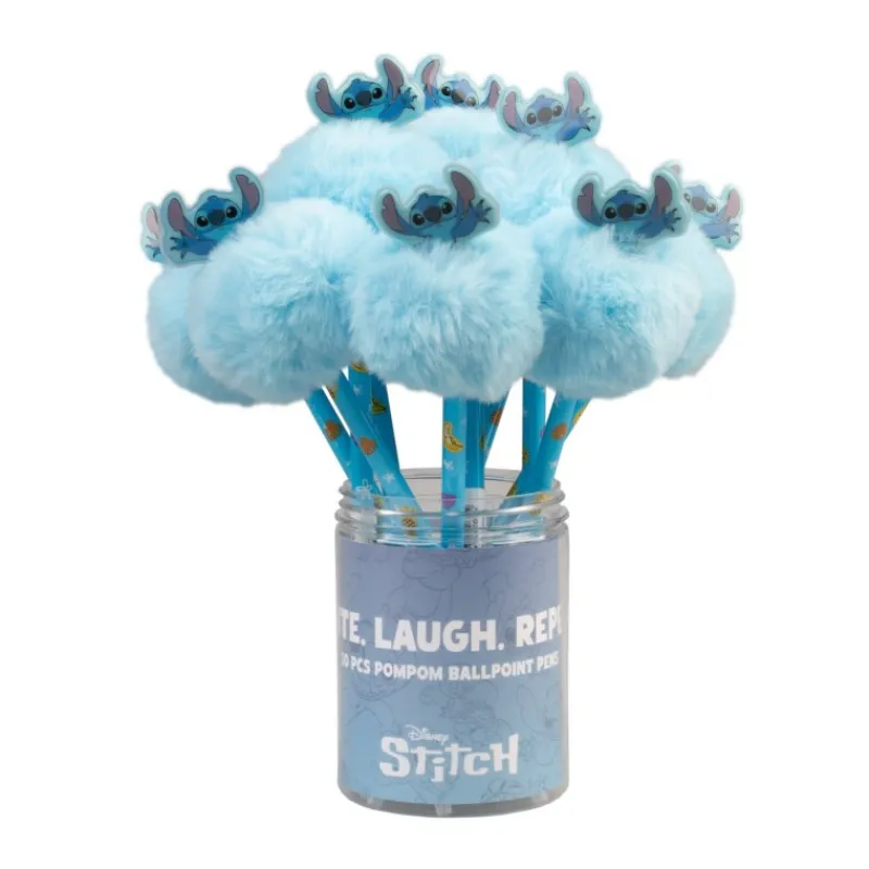 Clearance Bolígrafo con Pompón Disney Stitch Tropical Papelería Disney|Películas Y Personajes De Disney ·Lilo Y Stitch