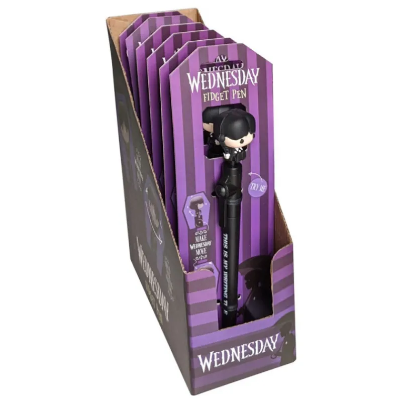 Otros Fabricantes Miércoles Addams^Bolígrafo Fidget de Wednesday Addams