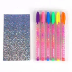 Cerdá Kids Para El Cole^Bolígrafo Gel Barbie Multicolor con Estuche Fucsia