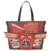 Loungefly Beetlejuice^Bolsa Canvas Beetlejuice de - Licencia Oficial
