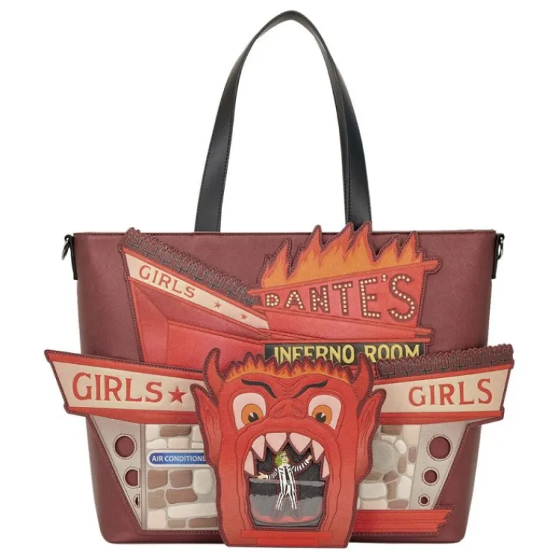 Loungefly Beetlejuice^Bolsa Canvas Beetlejuice de - Licencia Oficial